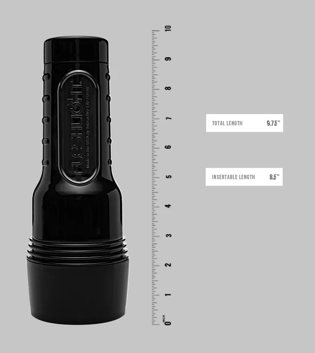 Predator Fleshlight size display