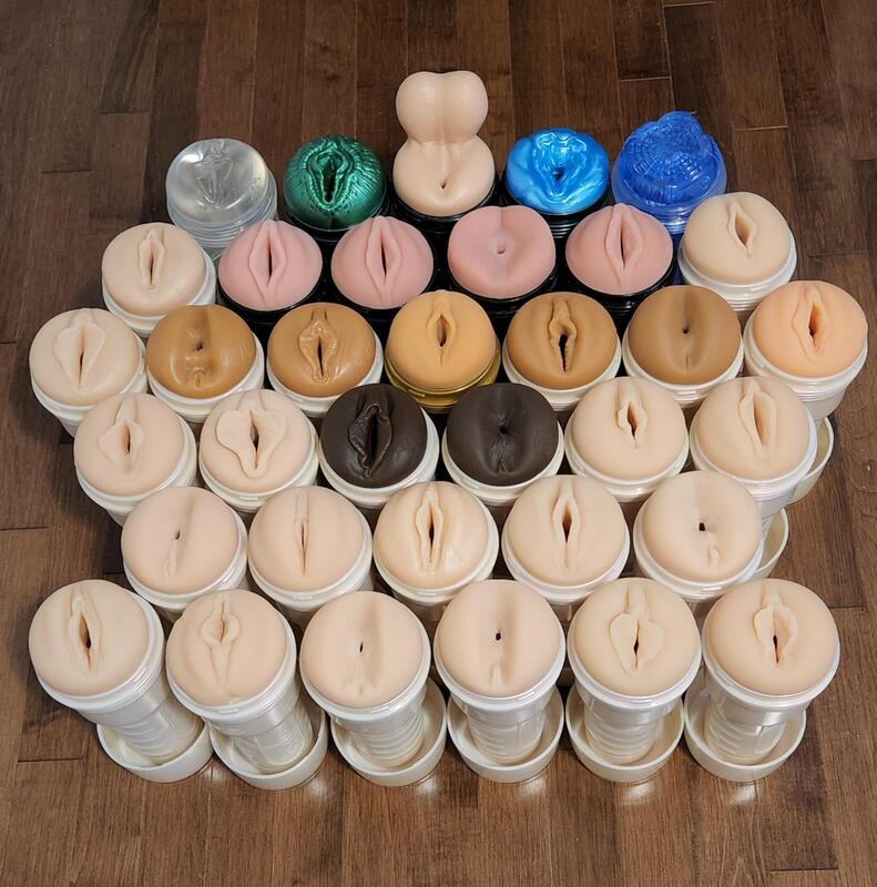 A variety of different fleshlight toys